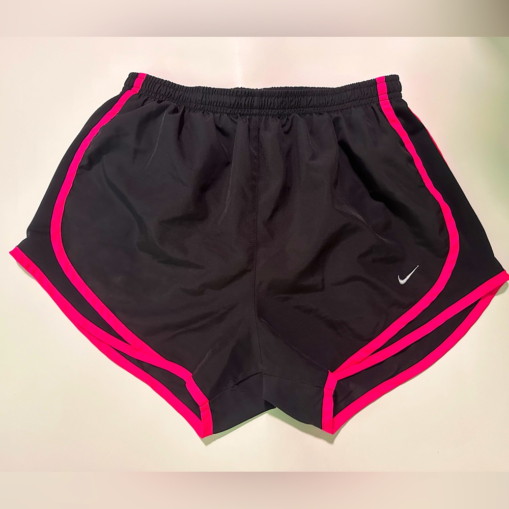 Black With Pink Rim Women’s DRI-FIT Running Shorts